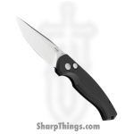 Boker Plus - BOP01BO363 - Karakurt - Automatic Knife - 154CM Satin Clip Point - Aluminum - Black