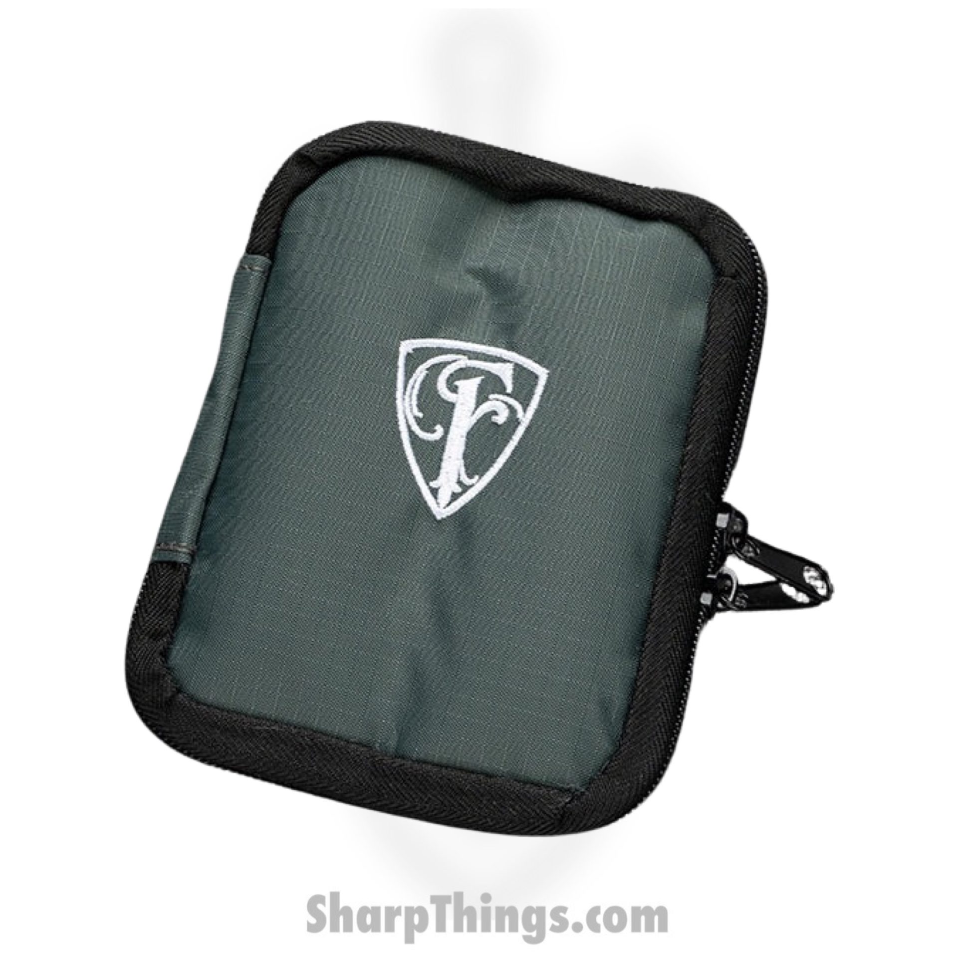 acf0d217-a14d-4a54-adc0-5e004b289c47_ZP300_1.jpg Finch Knife Co. - ZP300 - Travel Pouch - Moss Green - Image 1