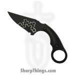 Cave Blades - CaveBit3 - Cave-Bit - Fixed Blade Knife - 154CM - Micarta - Brown
