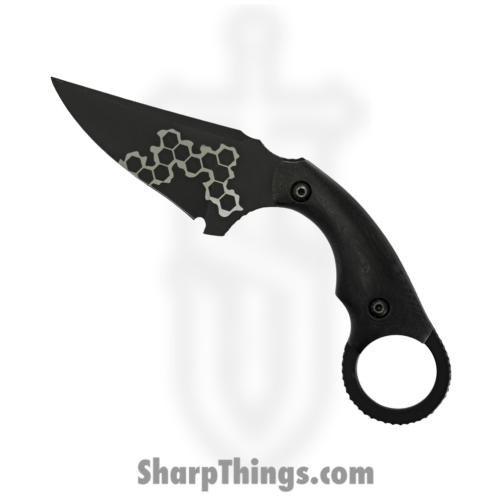 adc6260d-9aa7-4de4-b7c1-99507c773726_CaveBit3_1.jpg Cave Blades - CaveBit3 - Cave-Bit - Fixed Blade Knife - 154CM - Micarta - Brown - Image 1