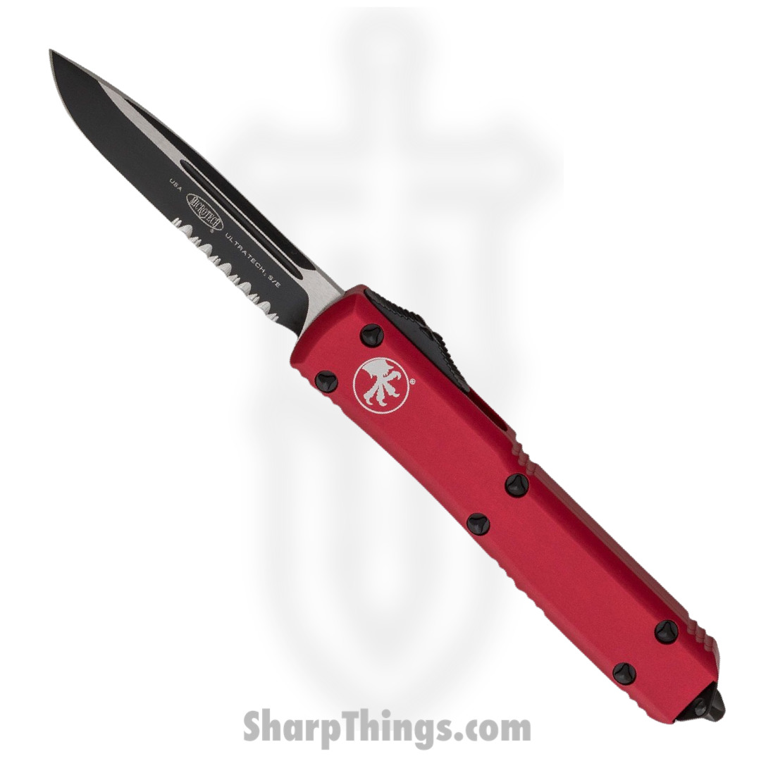 adce9a88-5a6e-4a8d-aedf-201e64e141f0_121-2RD_1.jpg Microtech - 121-2RD - Ultratech - OTF Auto - 121-2RD Ultratech OTF Auto - 6061-T6 Aluminum - Red/Black - Image 1