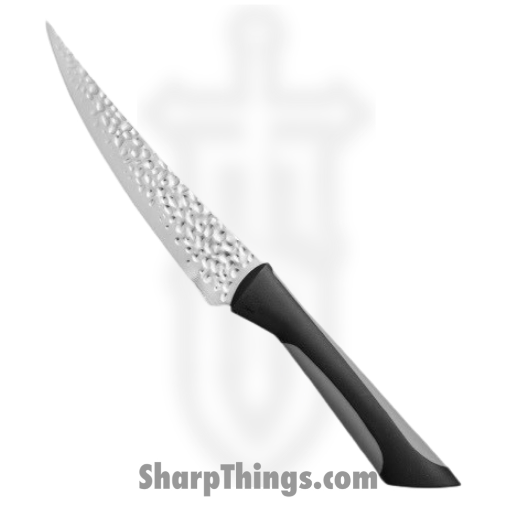 ae47e995-a97c-4ed1-8262-8a1266f67394_AB7061_1.jpg Kai - AB7061 - Luna Multi-Utility with Sheath - Fixed Blade Knife - 1.4116 Stainless Hammered Clip Point - Polypropylene - Black Gray - Image 1