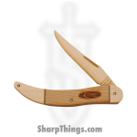 Case Cutlery - CA10096W - Wooden Knife Kit - Toothpick - Clip Point - Wood - Brown