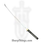 SBC - KILLBILL0125 - Kill Bill - Fixed Blade Knife - 65Mn Polished Katana - Cord Wrapped - Black