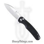 Kizer Cutlery - KIV3606C2 - HIC-CUP - Folding Knife - 154CM Stonewash Drop Point - Richlite - Gray