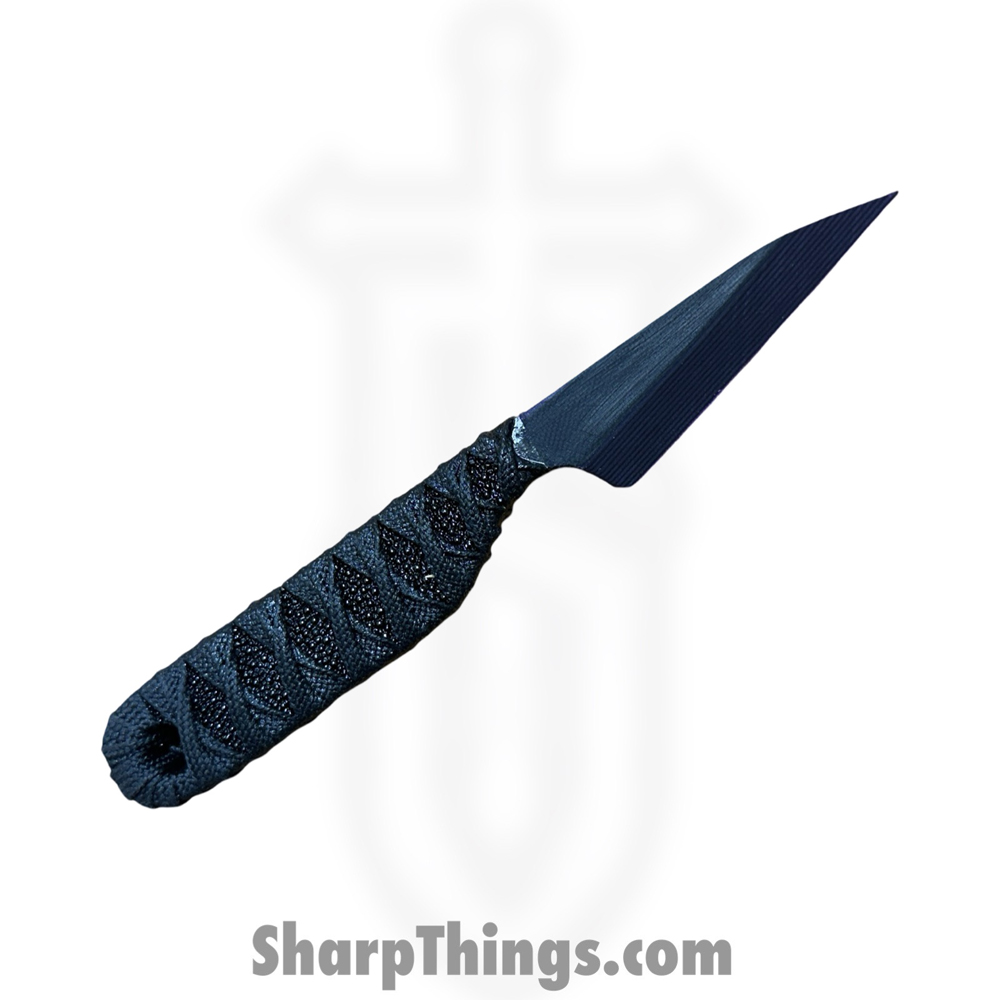 ae9bf200-9cbc-4860-9040-49a26c256b14_RCKV2Pur_1.jpg Revenant Corps - RCKV2Pur - RCK V2 - Fixed Blade Knife - G-10 Coated Wharncliffe - Tsukomaki Wrap - Purple - Image 1