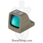 Olight - OLTOSIGHTGNFLDK - Osight 3 Green MOA with Magnetic Charging Cover - Aluminum - Flat Dark Earth