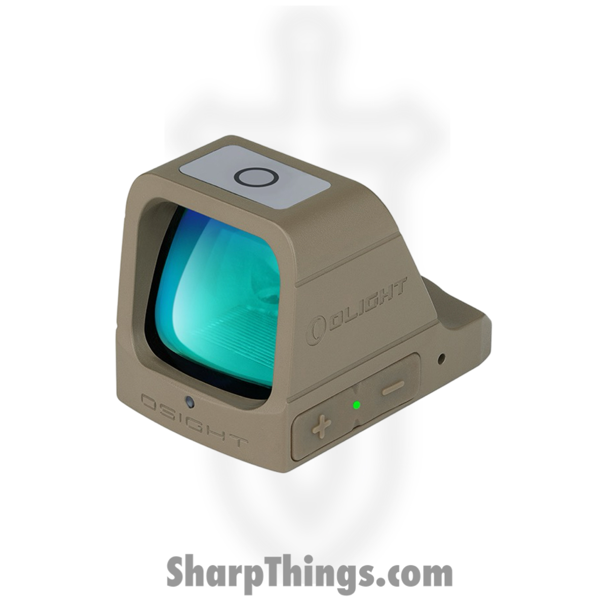 af3738bb-c713-4668-b08a-41ad0130ea75_OLTOSIGHTGNFLDK_1.jpg Olight - OLTOSIGHTGNFLDK - Osight 3 Green MOA with Magnetic Charging Cover - Aluminum - Flat Dark Earth - Image 1