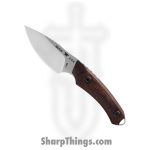 Buck - BU662WAS - Alpha Scout - Fixed Blade Knife - S35VN Satin Drop Point - Textured Walnut Dymalux - Brown
