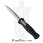 Benchmade - 3300 - Infidel - OTF Auto - D2 Satin Dagger - 6061-T6 Aluminum - Black