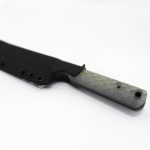 JRs Knives - JRsTntXLGlo - Tanto XL - Fixed Blade Knife - 1095 HC Coated Tanto - G10/Honeycomb - Glow