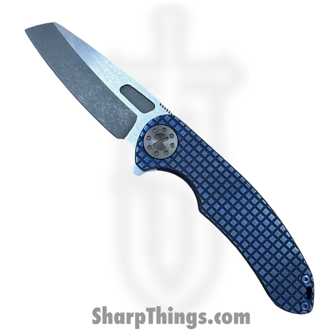 b012d54c-3e57-4c18-8348-0778d6e46f9b_F3L-FGWR-SWBL_1.jpg Curtiss - F3L-FGWR-SWBL - F3 Large - Folding Knife - Magnacut Two Tone Wharncliffe - Titanium - Blue - Image 1