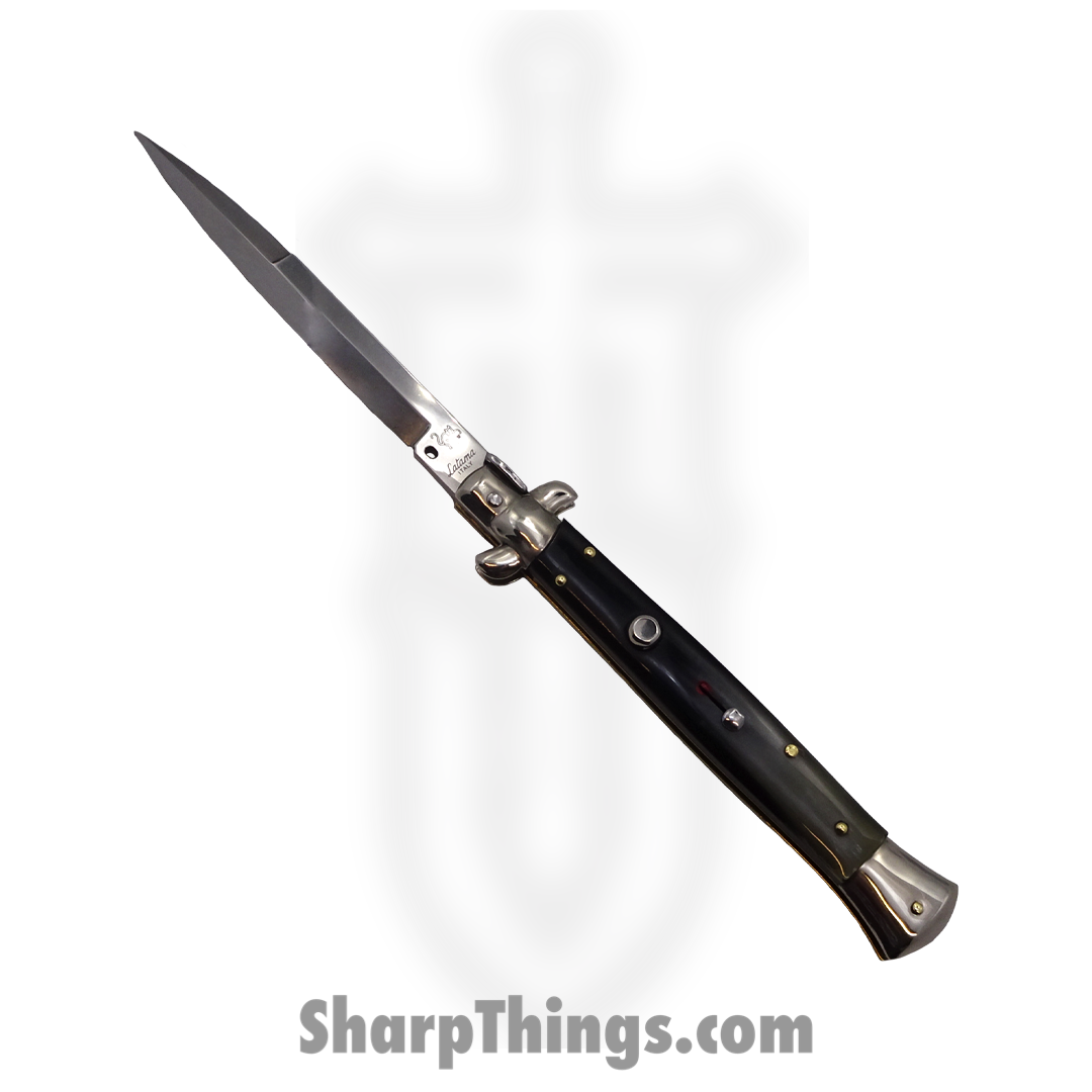 b01f9060-08d2-4bc5-a89a-2c681a64e9c4_CL-PR-BA11_1.png Latama Cutlery - CL-PR-BA11 - 28 m Walt's Classic - 440C Bayonet - Primo B&W Horn - Image 1