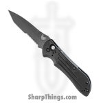 Benchmade - 9101SBK - Stryker - Automatic Knife - 154CM Coated Tanto P/S - 6061-T6 Aluminum - Black