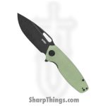 Kubey - KUB322E - Tityus - Folding Knife - D2 Stonewash Coated Drop Point - G10 - Jade