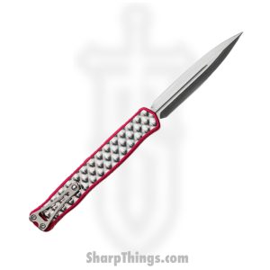 Heretic Knives - H020-2A-Red - Cleric II - OTF Automatic - Magnacut D/E - Aluminum - Red