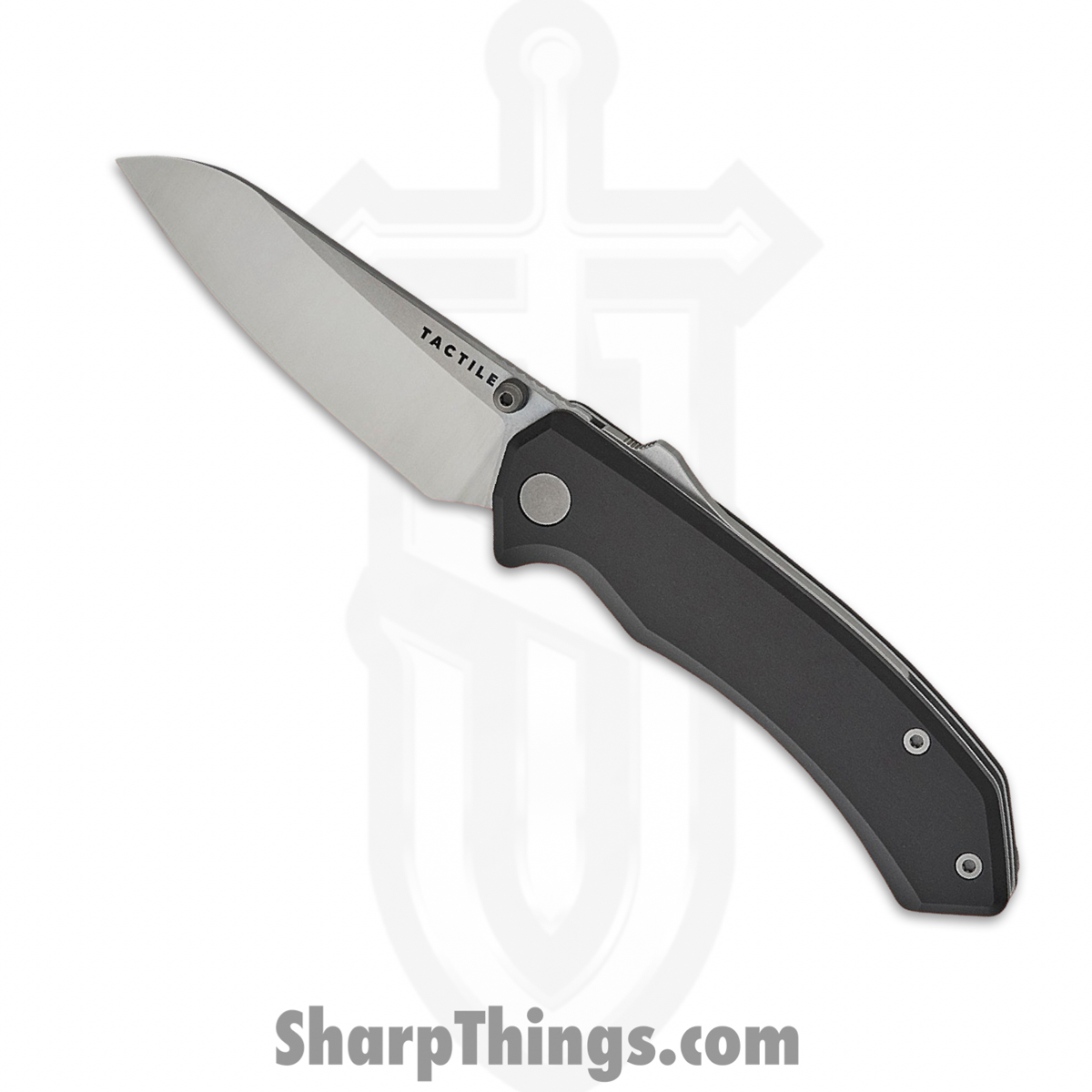 b211c004-0641-4ed7-868a-ed30c7a237a5_20-CP-MC01-ALAB_1.jpg Tactile Knife Co. - 20-CP-MC01-ALAB - Chupacabra - Folding Knife - CPM MagnaCut Tumbled Sheepsfoot - 7075-T6 Aluminum - Black - Image 1