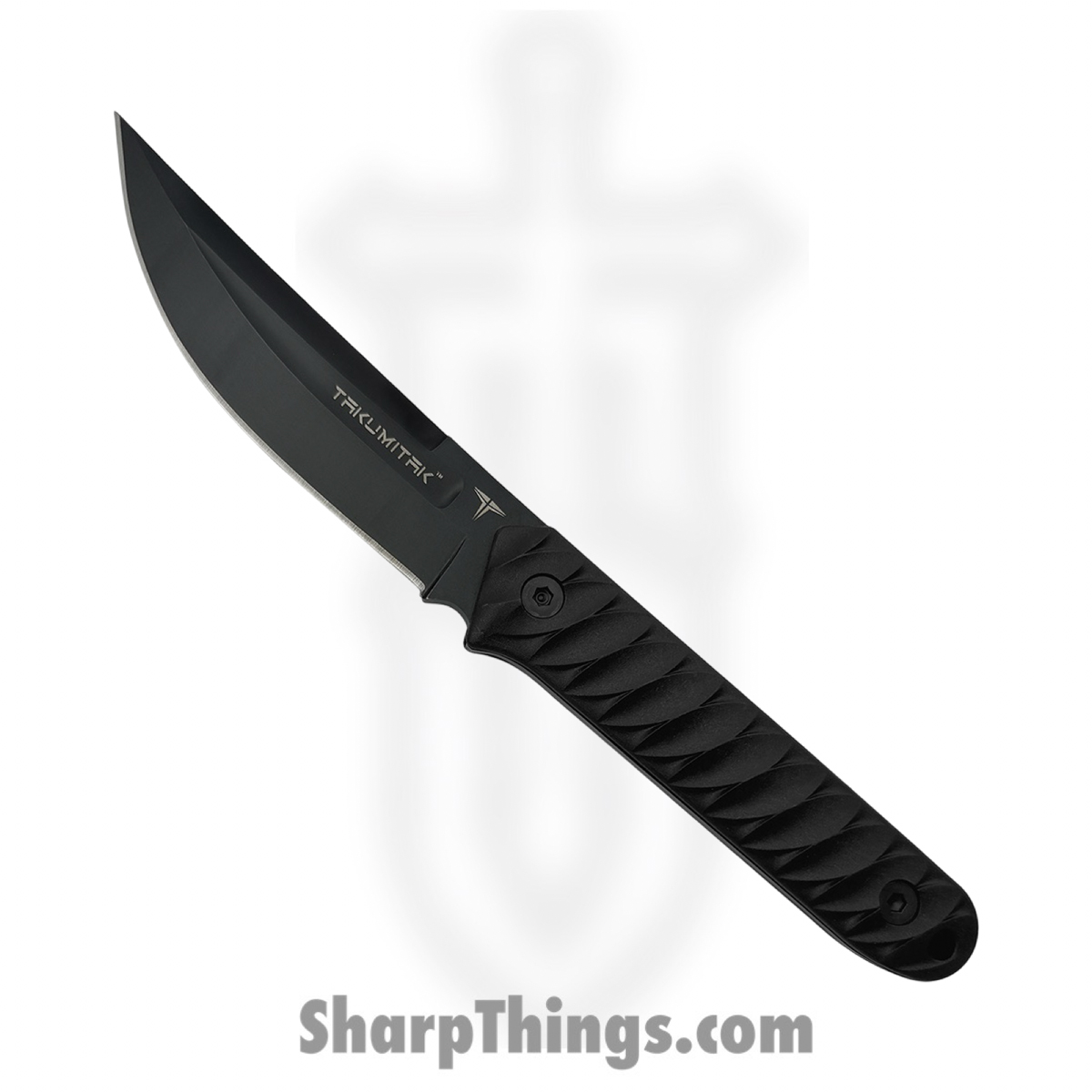 b3ce41db-df15-4bac-b776-6603de86cf46_TKF313_1.jpg Takumitak - TKF313 - Ninja - Fixed Blade Knife - 3Cr13 SS Coated Trailing Point - FRN - Black/ Coyote Tan - Image 1