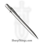 Bastion - BSTN259 - Slim Bolt Action Pen - Stainless - Silver