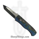 ProTech - 2024TXEC73 - Emerson CQC7 - Automatic Knife - 154CM DLC Tanto - Micarta Aluminum - Multi