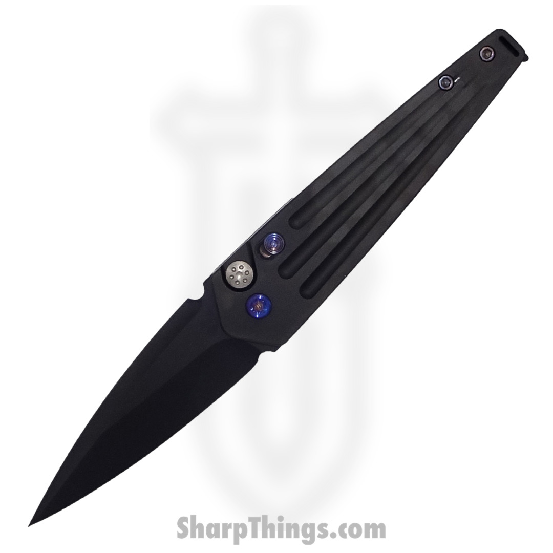b558df6d-7229-4b77-a4b9-6fe48bf7df5b_MK2094PQ-30PV-TFCF-BP_1.jpg Medford Knife - MK2094PQ-30PV-TFCF-BP - Nosferatu Automatic Knife - S45VN PVD Blade and Handles - Image 1