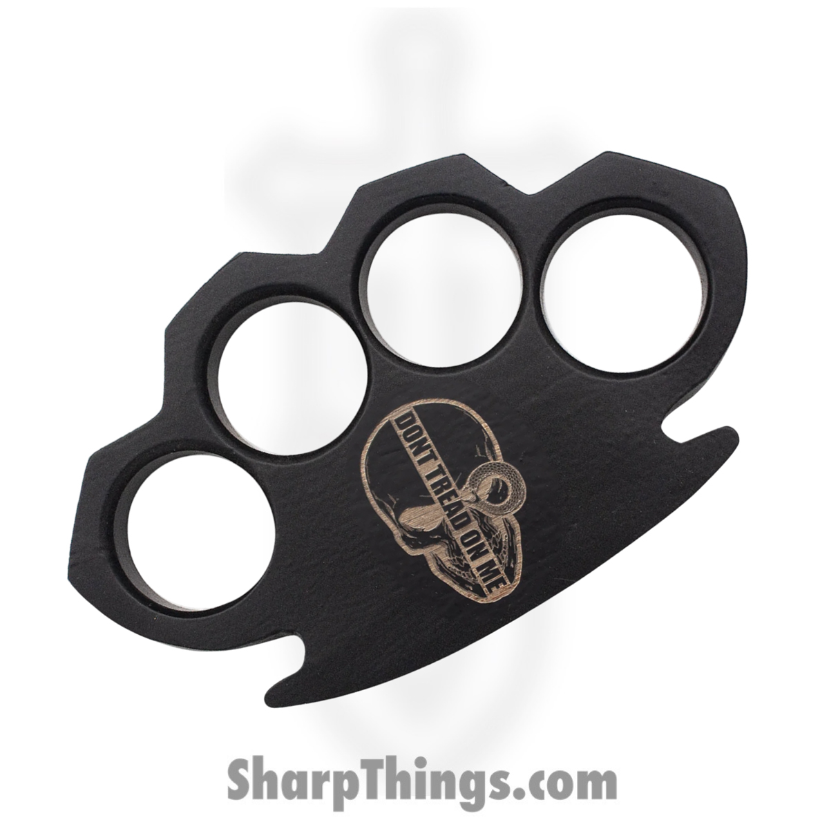 b5b4dae9-62bc-4da5-bea9-bb3c1ba03af8_CI-300-BK-CL-SDTOM_1.jpg VOC - CI-300-BK-CL-SDTOM - Don't Tread On Me Paper Weight - Solid Metal - Black - Image 1