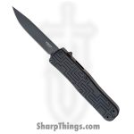 Boker Plus - BOP06EX263 - Blackout - OTF Auto - 154CM Coated Clip Point - 6061-T6 Aluminum - Black