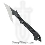 United Cutlery - UC2971 - M48 Hawk Harpoon - Fixed Blade Knife - Two Tone AUS-6 - Skeletonized - Black