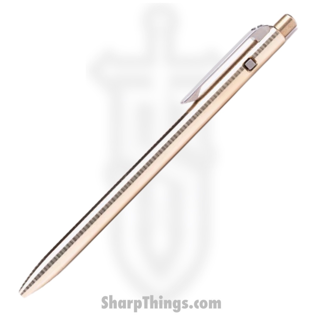 b68d5569-8828-403e-bd7d-9e5877f23d58_10-SS1-BRO-TTM_1.jpg Tactile Turn - 10-SB3-ZIR-OLD - Slim Bolt Action Pen Old Style - Mini - Zirconium - - Image 1