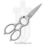 Wusthof - 1049595301 - Forged Stainless Kitchen Shears - Forged Stainless
