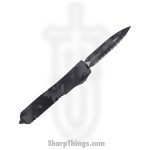 Microtech - 122-3UCS - Ultratech Signature Series - OTF Auto - Elmax, M390, 204P Coated Dagger - 6061-T6 Aluminum - Urban Camo