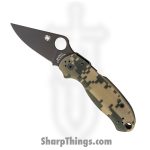 Spyderco - SC223GPCMOBK - Para 3 - Folding Knife - CPM S45VN Black Clip Point - G10 - Digital Camo