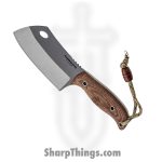 Condor Tool & Knife - CTK20114HC - Primal - Fixed Blade Knife - 1075 Natural Cleaver - Micarta - Brown