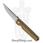Boker Plus - BOP01BO291 - Kwaiken - Folding Knife - AUS-8 Stonewash Drop Point - Micarta - Green