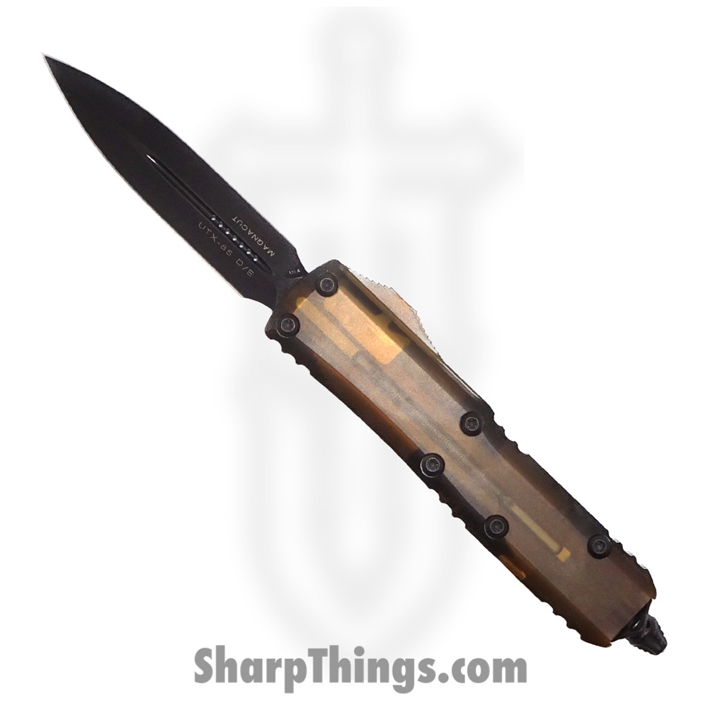 bbced22a-df39-44bd-bf8d-d39d5dd434d2_232-1DLCTULS_1.jpg Microtech - 232-1DLCTULS - UTX-85 Signature Series - OTF Auto - 232-1DLCTULS UTX-85 Signature Series OTF Auto - 6061-T6 Aluminum - Black - Image 1