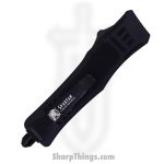 Steel River Knives - SB618TNBK - Midway OTF Auto - 440 2 Tone Tanto - Black