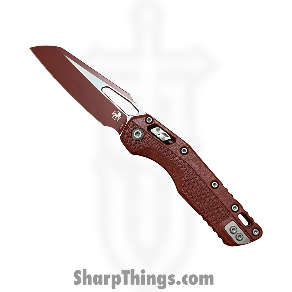 bd3ef635-418f-4257-ac97-916583625d5c_210T-1PMCCM_1.jpg Microtech - 210T-1PMCCM - MSI Ram-Lok - Folding Knife - M390MK Cerakote Modified Sheepsfoot - Injection Molded Polymer - Crimson - Image 1