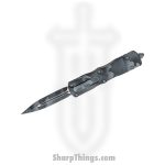Microtech - 225-1UCS - Dirac Delta Signature Series - OTF Auto - Elmax, M390, 204P Coated Dagger - 6061-T6 Aluminum - Urban Camo