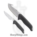 Gerber - G2218 - Moment Field Cleaning Kit - Fixed Blade Knife - 5Cr15MoV Blasted Multi - Rubber - Black