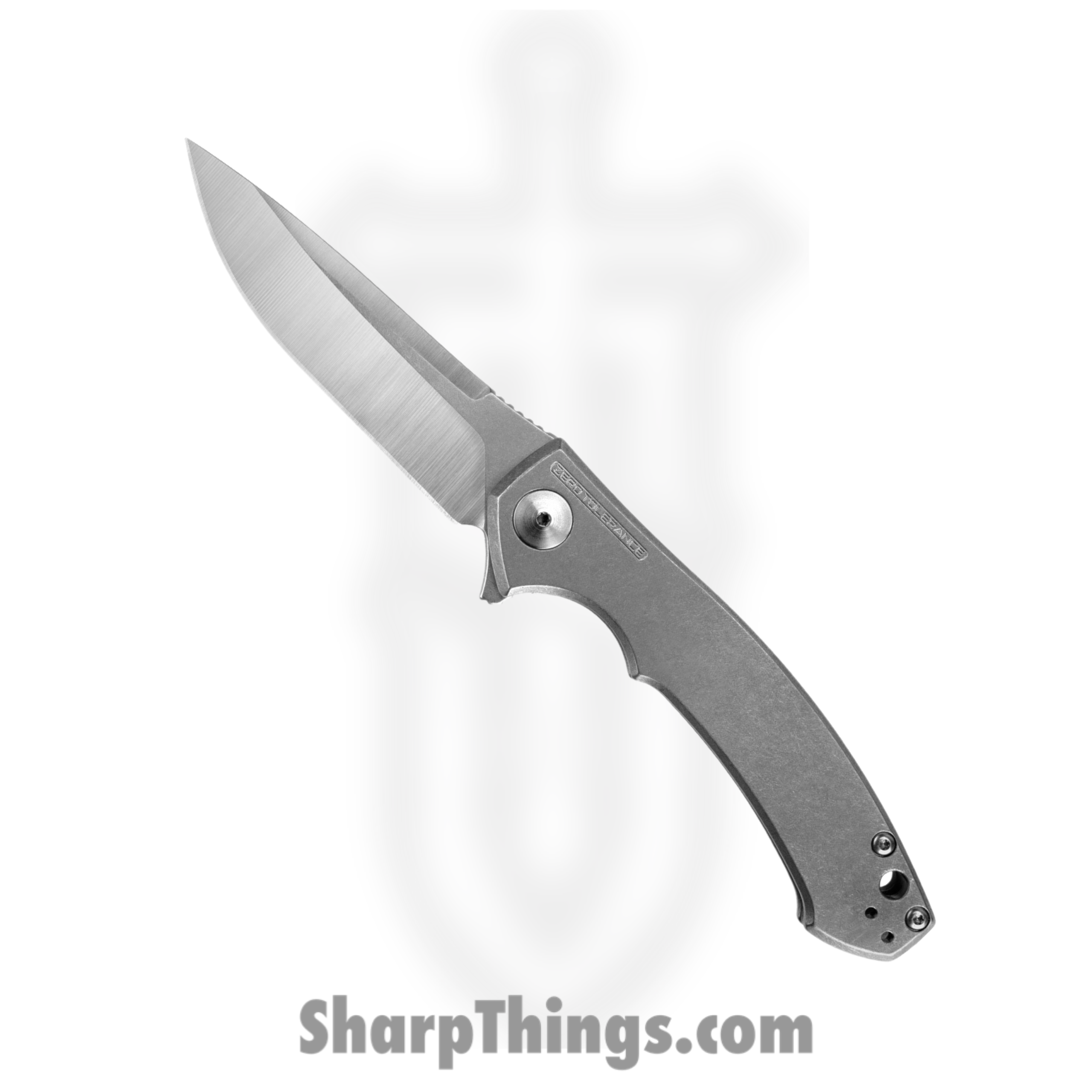 c034c9a1-da5a-48d9-924c-0a04c68a35c0_ZT0450_1-scaled-1.png Zero Tolerance - ZT0450 - Small Sinkevich - Folding Knife - CPM S35VN Stonewash Drop Point - Titanium - Silver - Image 1