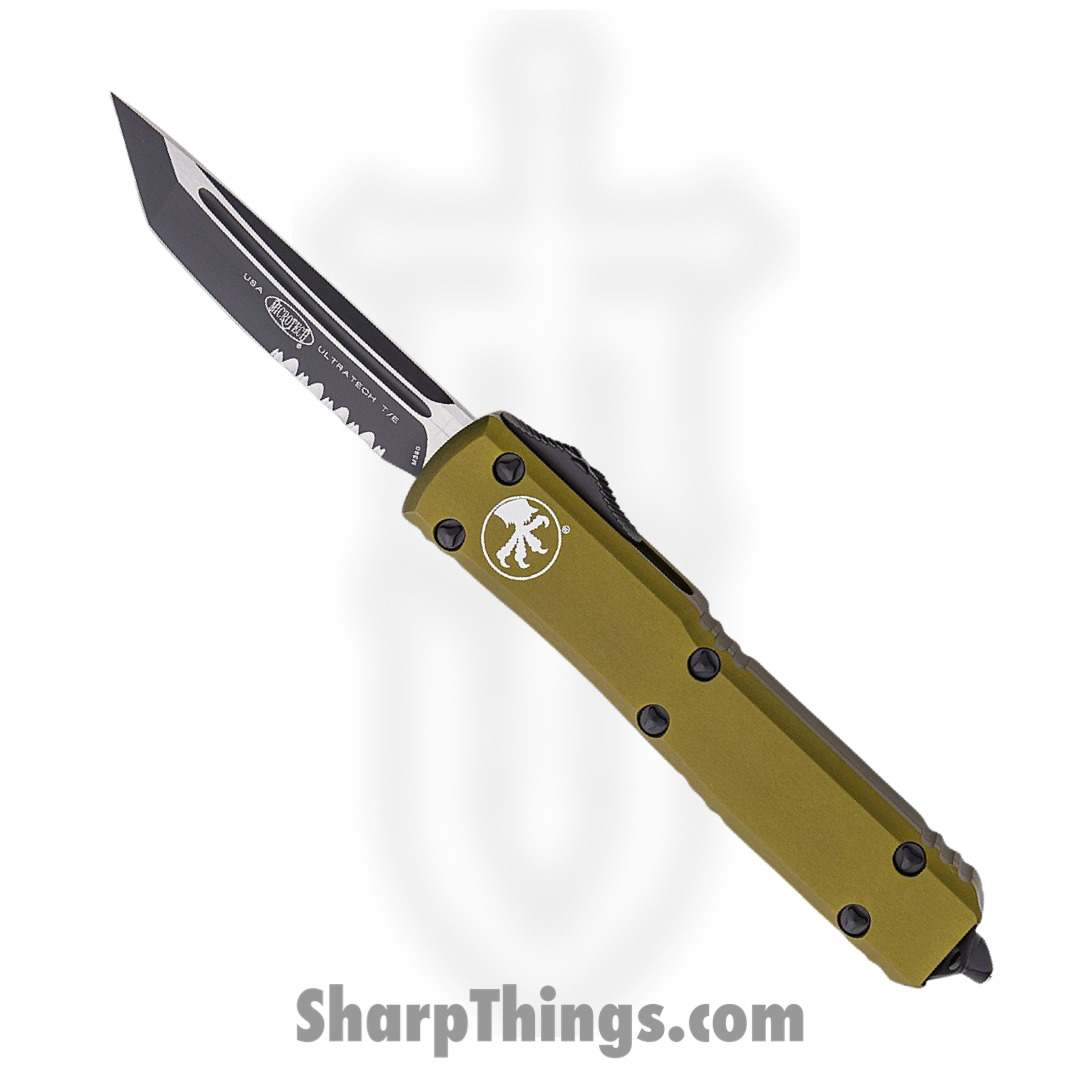 c066e54f-4049-4941-b30f-27f46aa89a3a_123-2OD_1.jpg Microtech - 123-2OD - Ultratech - OTF Auto - 123-2OD Ultratech OTF Auto - 6061-T6 Aluminum - OD Green - Image 1