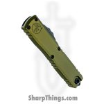 Microtech - 11224-1OD - Ultratech Gen IV - OTF Auto - M390 Coated Dagger - Aluminum - OD Green