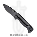 Cold Steel - CS58SQBKBK - Demko AD-15 Scorpion Lock Drop Point Folding Knife - S35VN G10 - Black