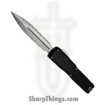 Microtech - 1122-12 - Ultratech Gen III ZBP - OTF Auto - M390MK Stonewash Dagger F/S - Aluminum - Black
