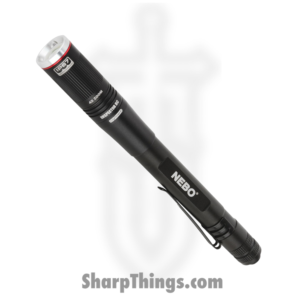 c2853568-41ab-4505-a587-09d96a46629d_NEB-POC-0004_1.jpg Nebo - NEB-POC-0004 - Inspector RC Pen Light - Aluminum - Black - Image 1