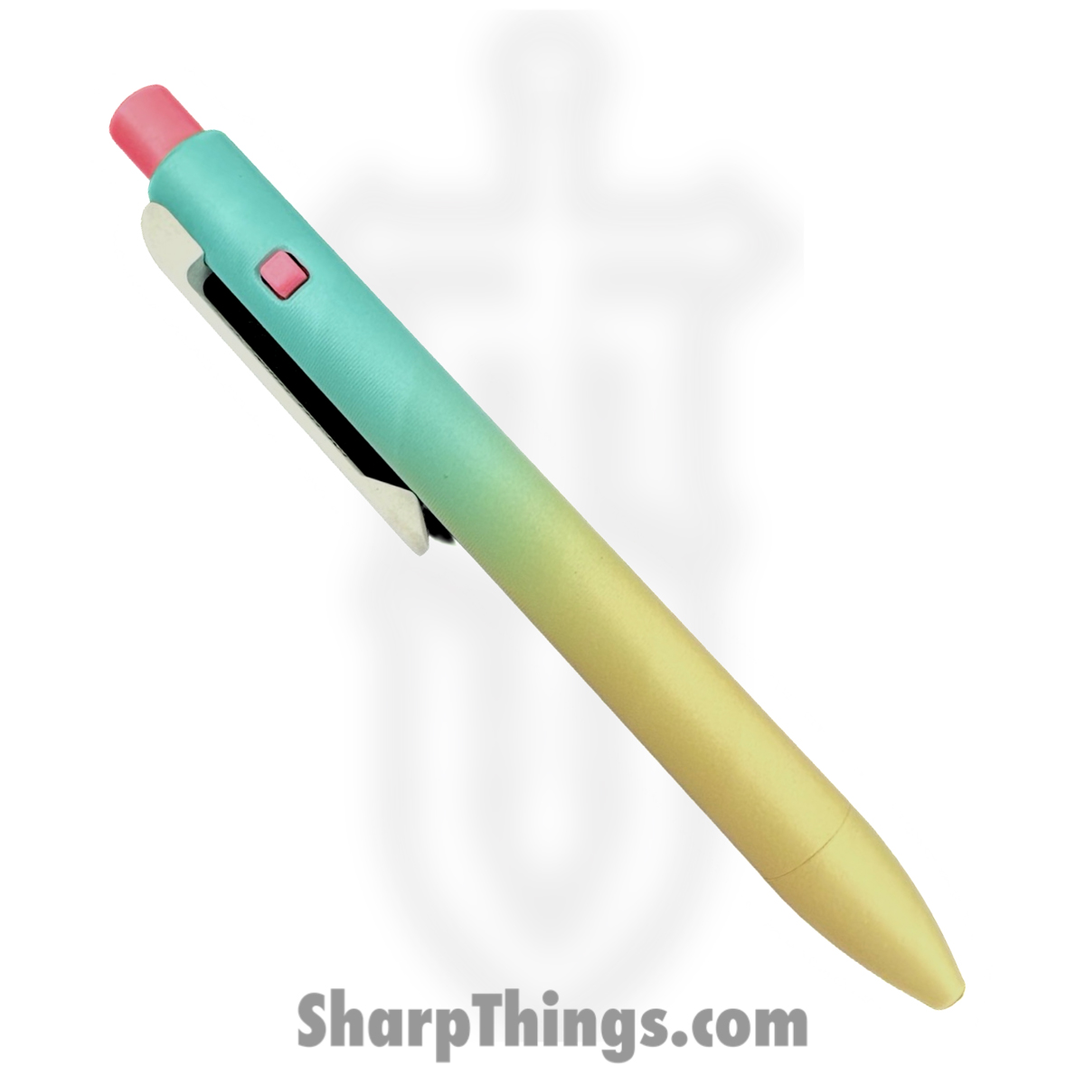 c3b2dae1-e5ad-4a38-afc6-36c8476d7126_10-SC3-SEA-VDY_1.jpg Tactile Turn - 10-SC3-SEA-VDY - Side Click Mini - Seasonal Release Vice - Day - Titanium - Pink/Blue/Cream - Image 1