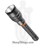 Nebo - NEBFLT1007 - 12K LED Rechargeable Flashlight - Aluminum - Black