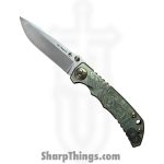 Spartan Blades - SF5PLAGUE - Spartan Harsey - Folding Knife - CPM MagnaCut Stonewash Drop Point - Titanium - Plague Doctor
