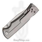 Chaves Knives - 229/SW/SWTI/BF - Liberation 229 Sangre Wharncliffe - Folding Knife - M390 Stonewash Wharnliffe - Titanium - Stonewash