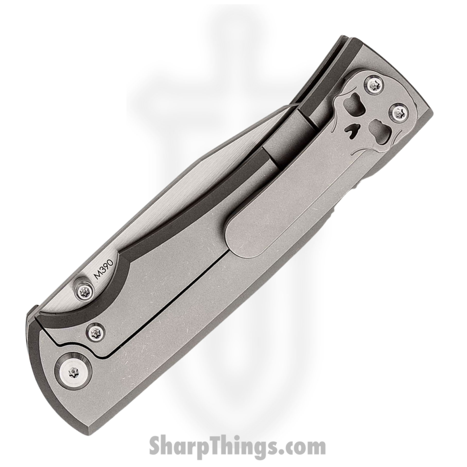 c3eb4c50-bd65-425e-8ab7-55fa19065441_229_SW_SWTI_BF_1.jpg Chaves Knives - 229/SW/SWTI/BF - Liberation 229 Sangre Wharncliffe - Folding Knife - M390 Stonewash Wharnliffe - Titanium - Stonewash - Image 1
